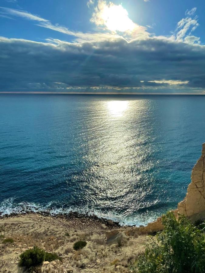 Casa Con Maravillosas Vistas Al Mar Alicante Luaran gambar